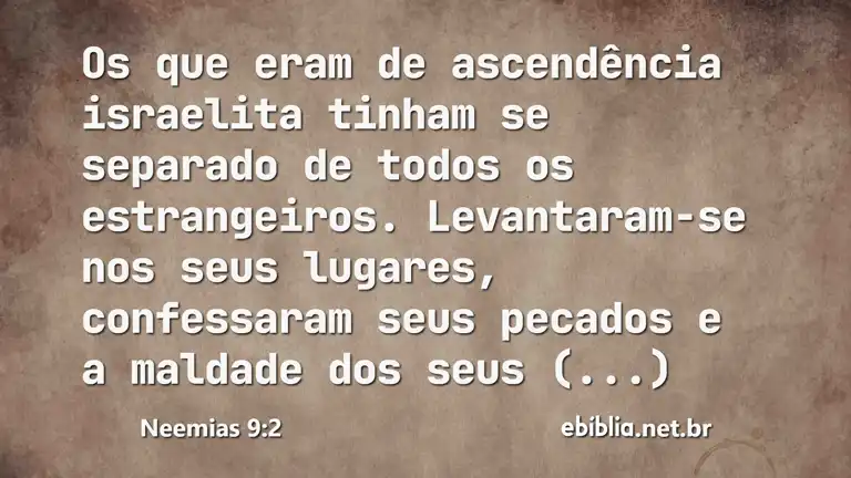 Neemias 9:2