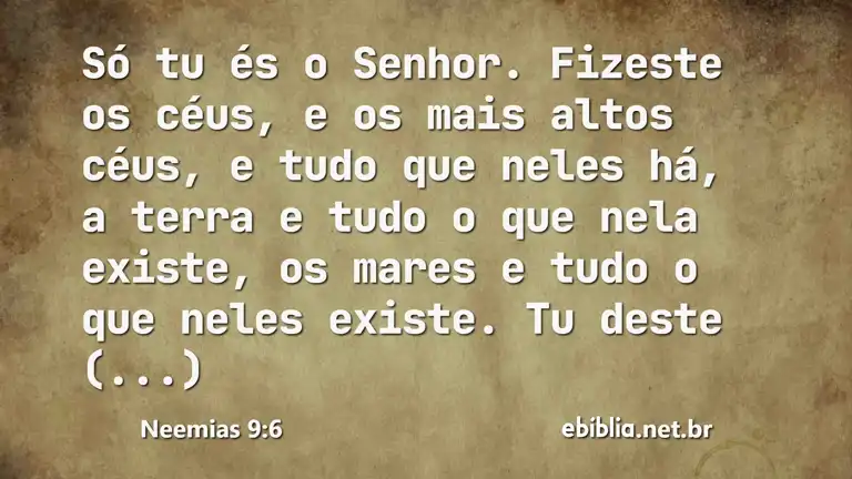 Neemias 9:6