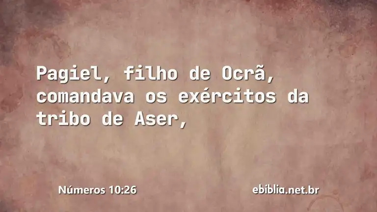 Números 10:26