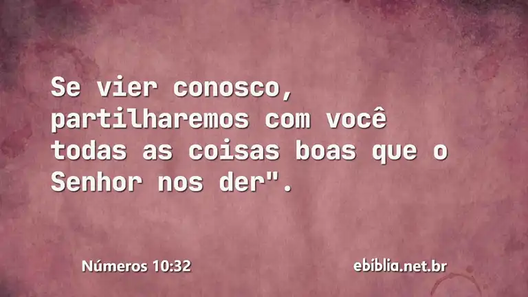 Números 10:32