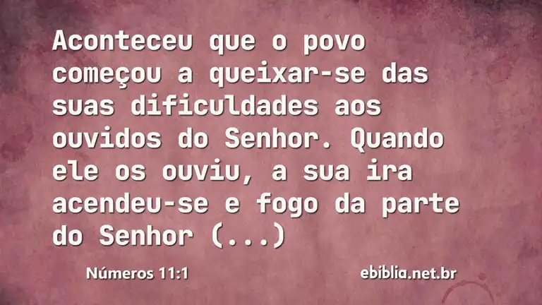 Números 11:1