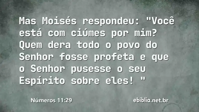 Números 11:29