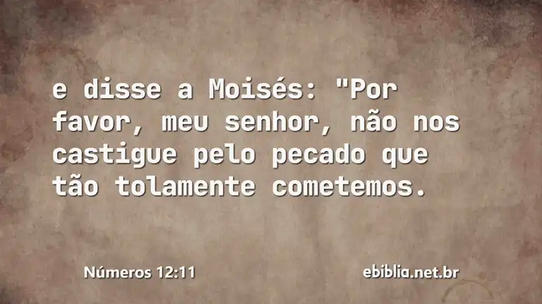 Números 12:11