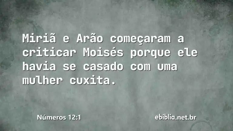 Números 12:1