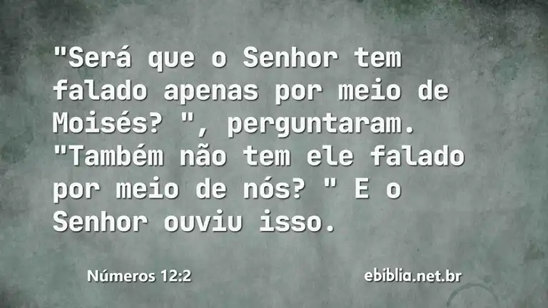 Números 12:2