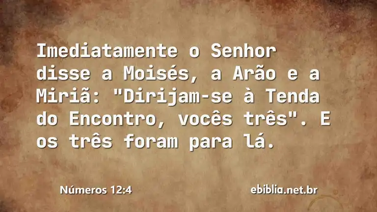 Números 12:4