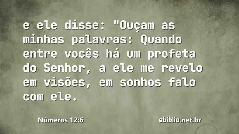 Números 12:6