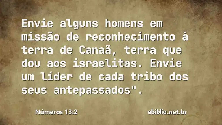 Números 13:2