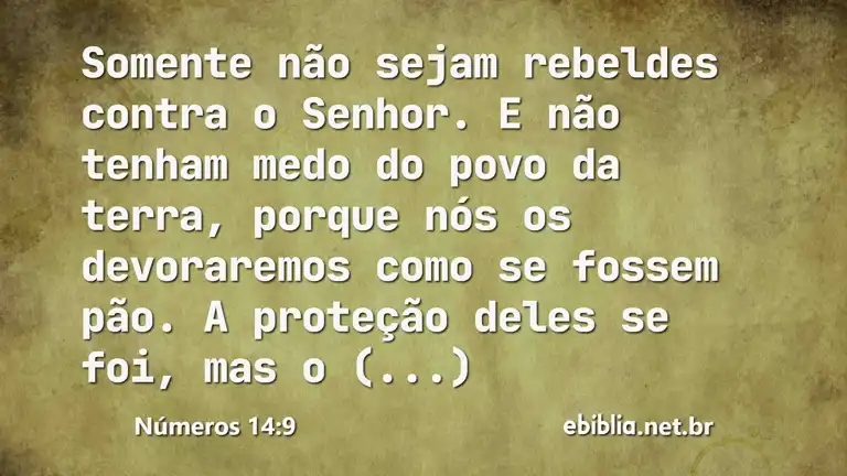 Números 14:9