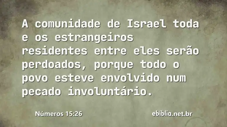 Números 15:26