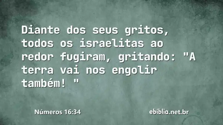 Números 16:34