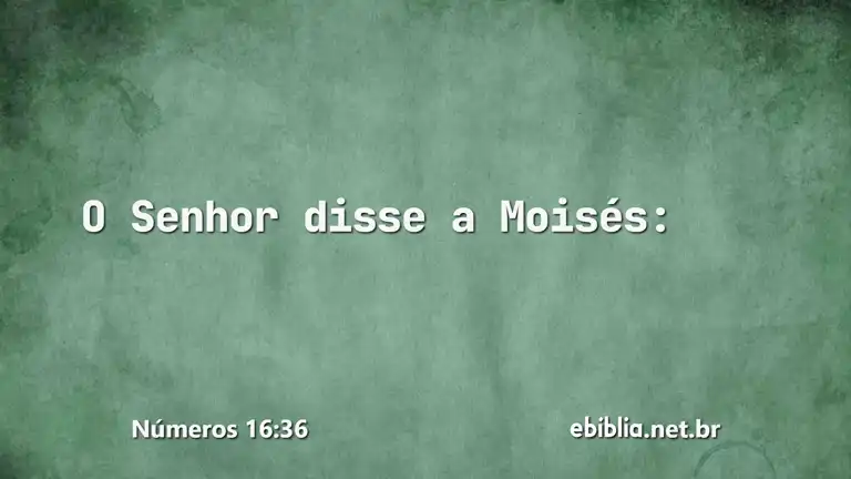 Números 16:36