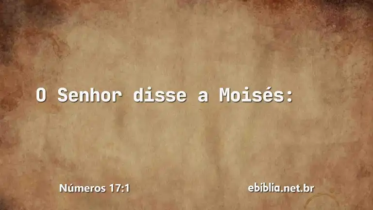 Números 17:1