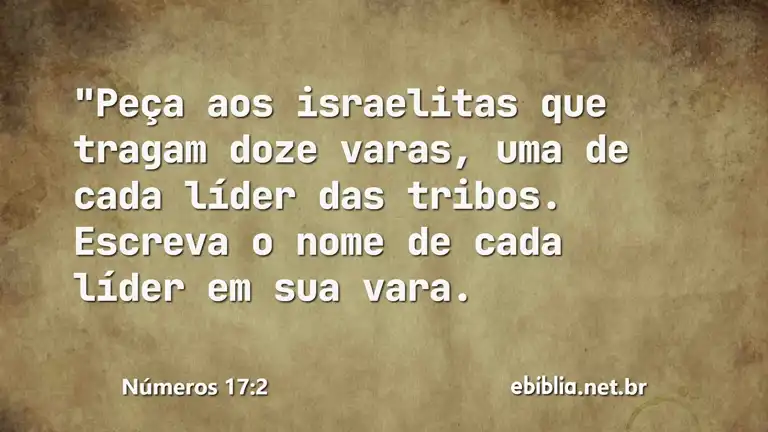 Números 17:2