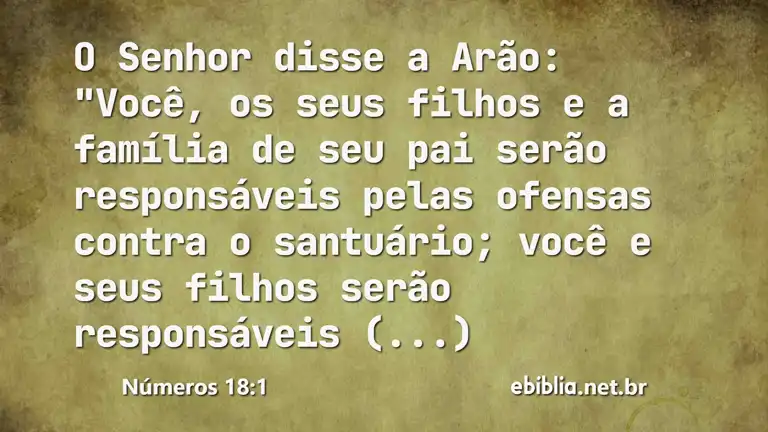 Números 18:1