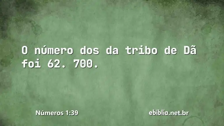 Números 1:39