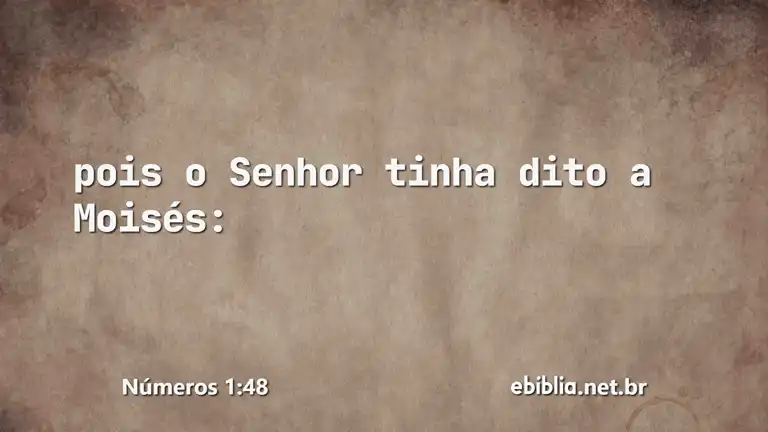 Números 1:48