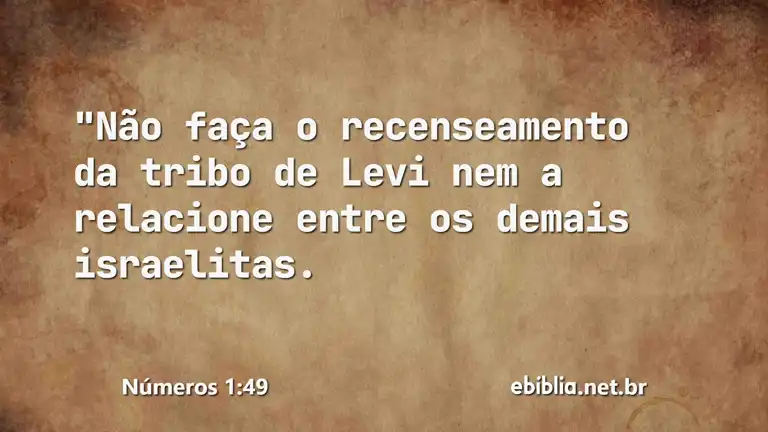 Números 1:49