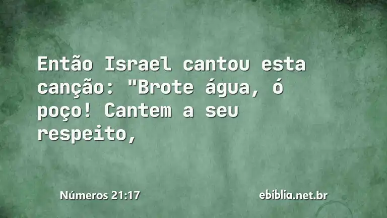 Números 21:17