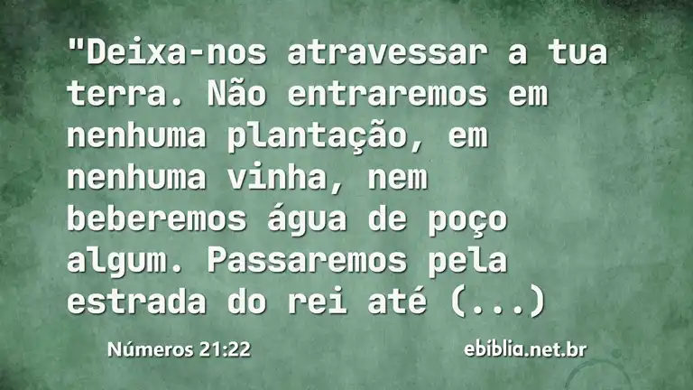 Números 21:22