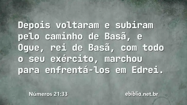 Números 21:33