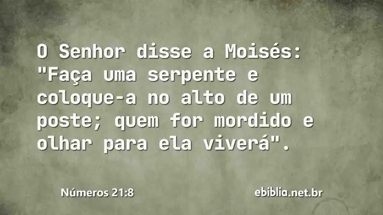 Números 21:8