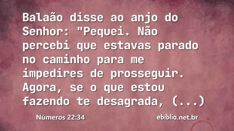 Números 22:34