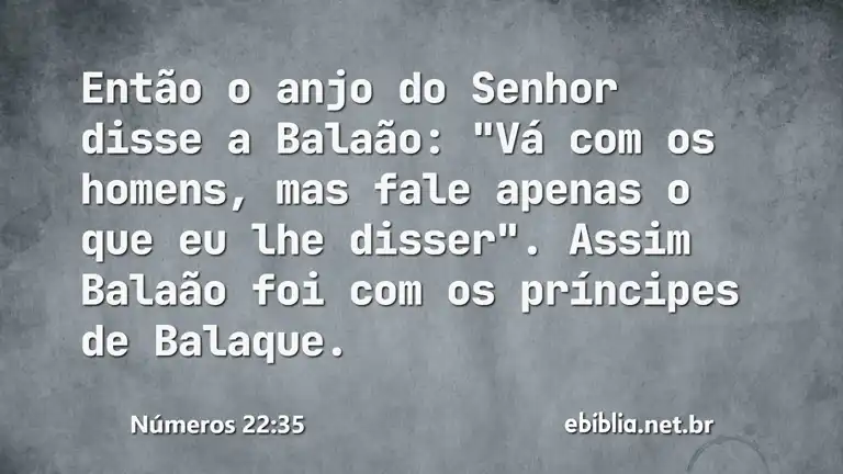 Números 22:35