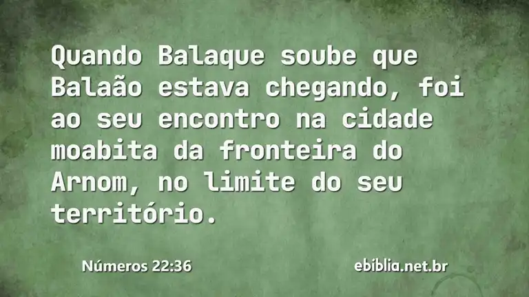 Números 22:36