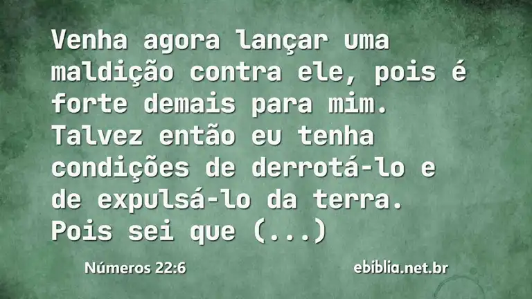 Números 22:6