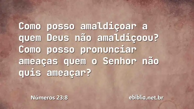 Números 23:8