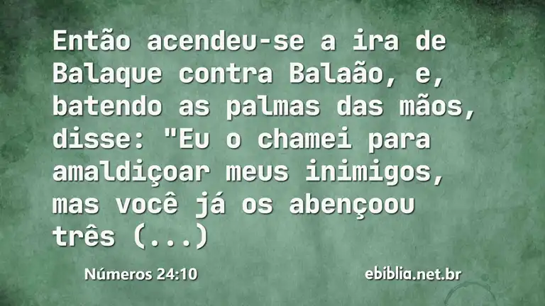 Números 24:10