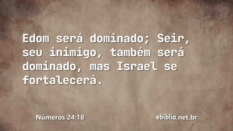 Números 24:18