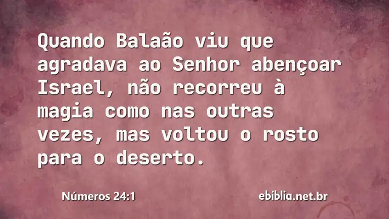 Números 24:1