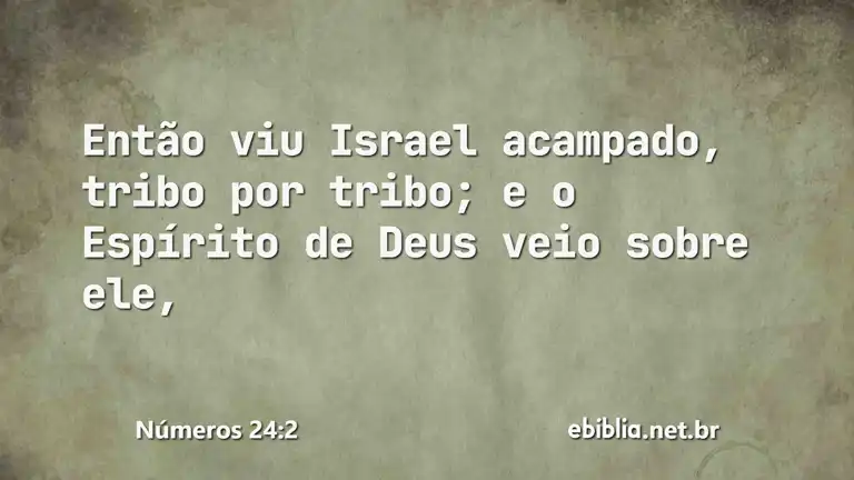 Números 24:2