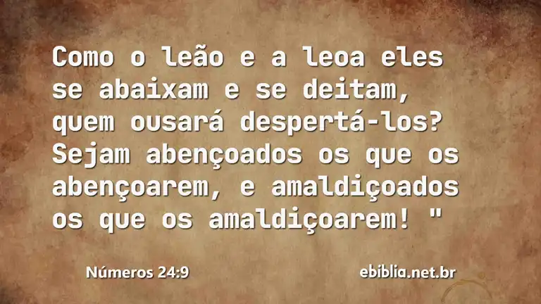 Números 24:9