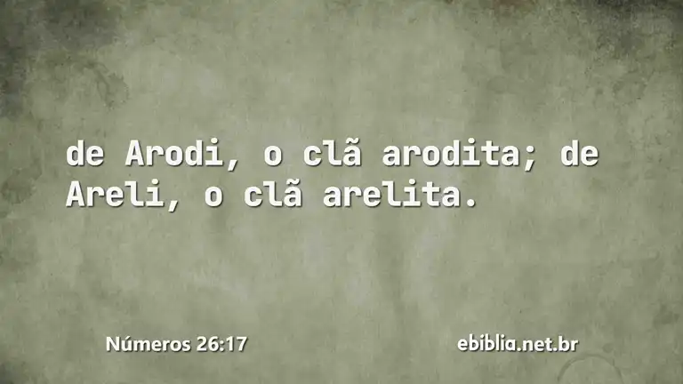 Números 26:17