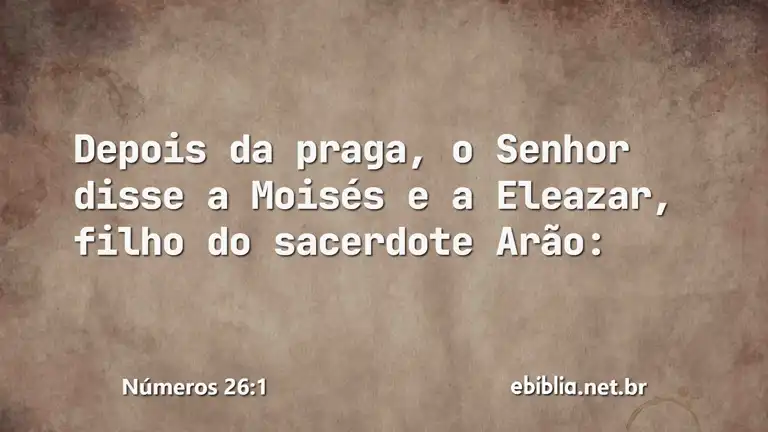 Números 26:1