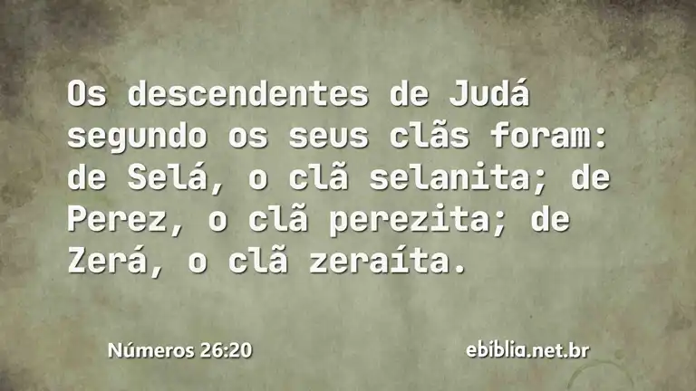 Números 26:20