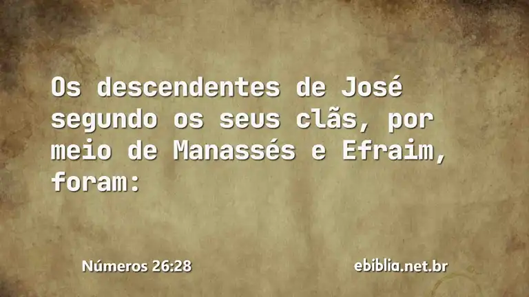 Números 26:28