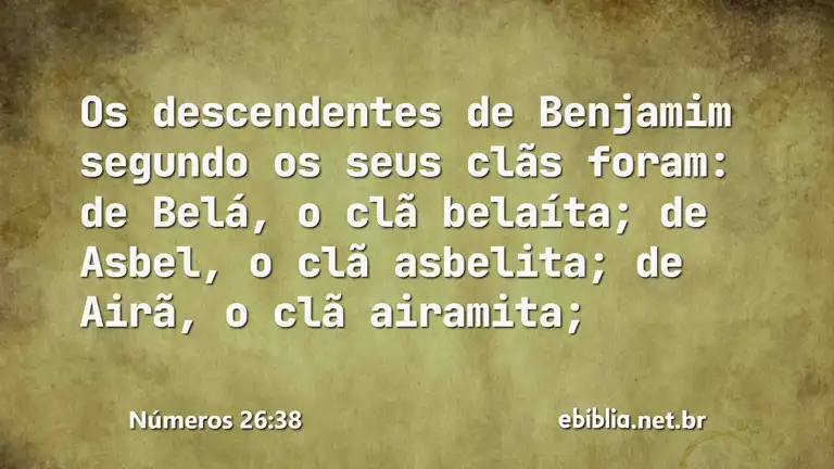 Números 26:38