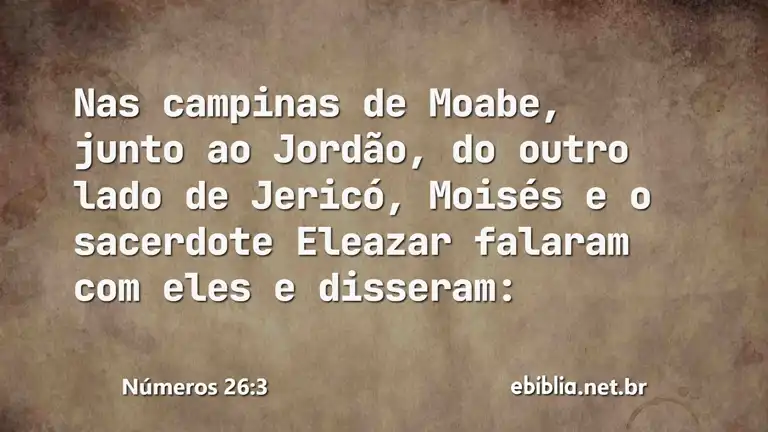 Números 26:3