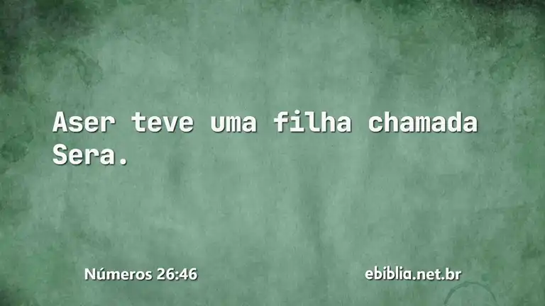 Números 26:46