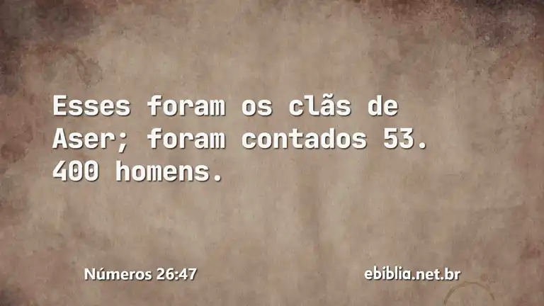 Números 26:47