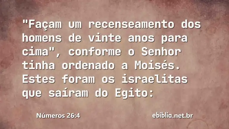 Números 26:4