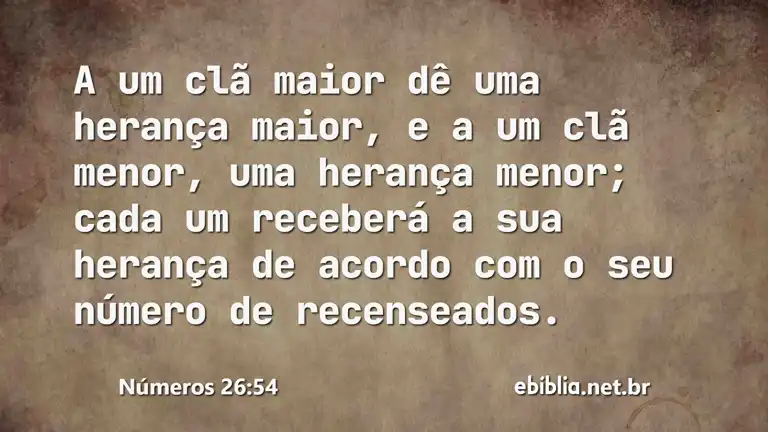 Números 26:54