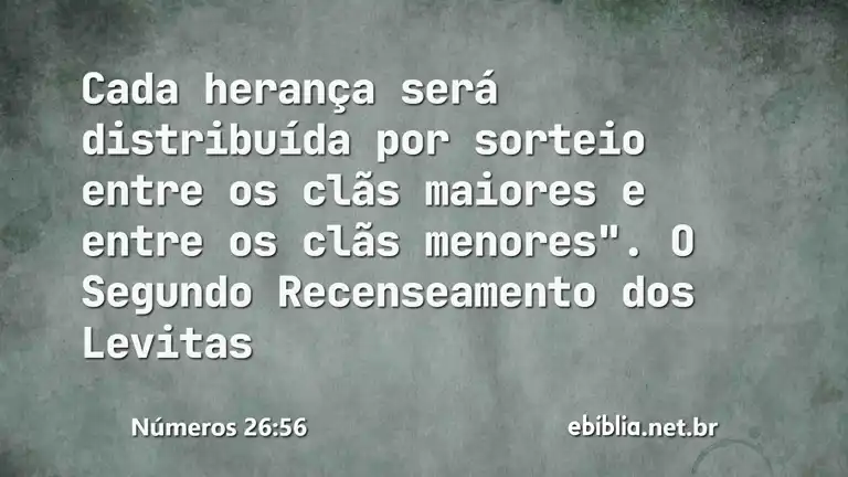 Números 26:56