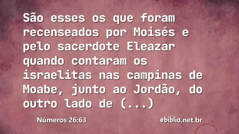 Números 26:63