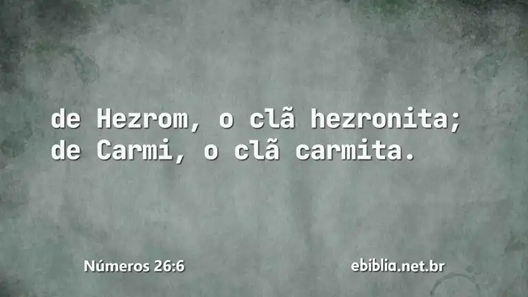 Números 26:6