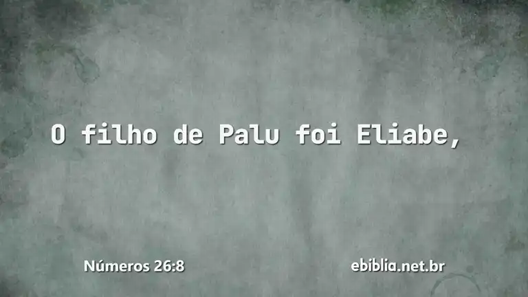 Números 26:8